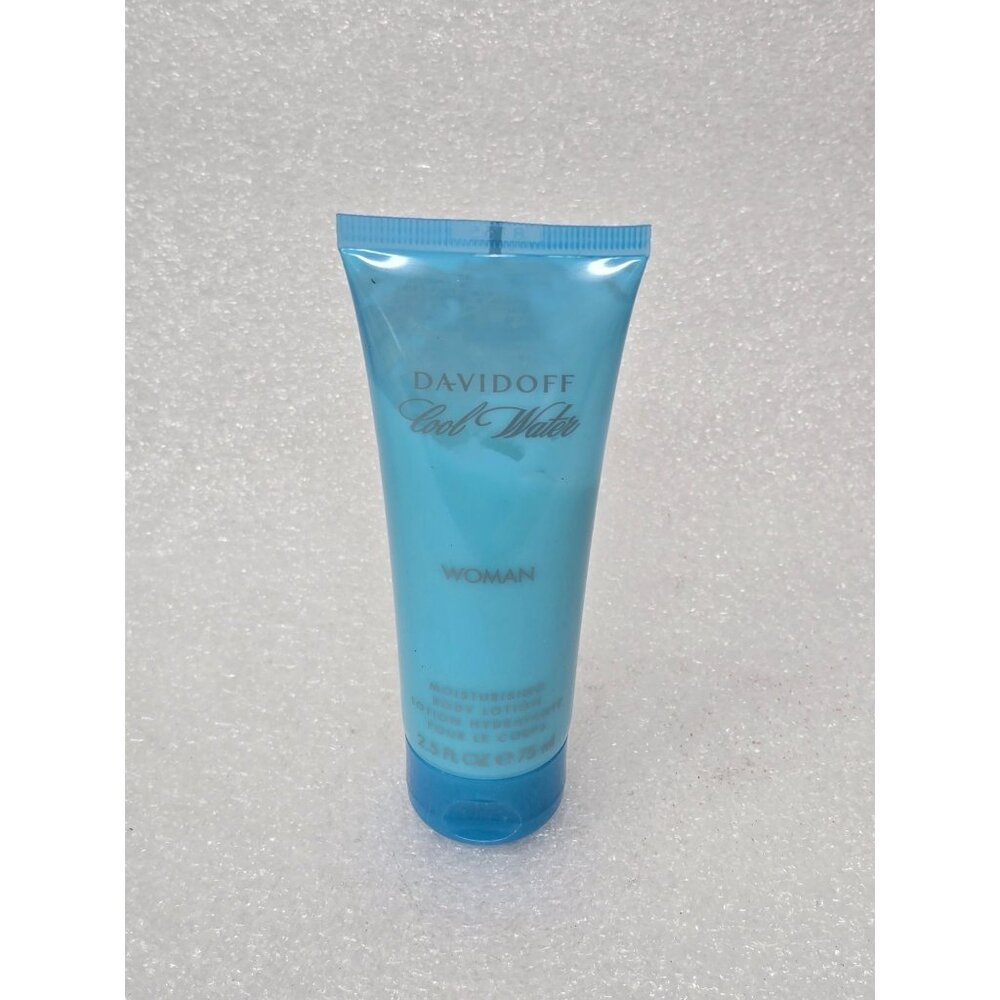 Davidoff Cool Water Woman Moisturising Body Lotion 2.5 Fl Oz / 75ml Hydrating Sk